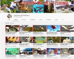 He posts a variety of content all related to fishing and catching techniques of fishing and much more stuff on his channel.